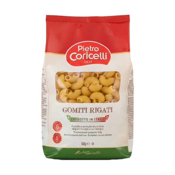 GOMITI 500G Nui Ý Pietro Coricelli Elbows/Pasta (Nui Con Sò) 500gr - Ảnh 1